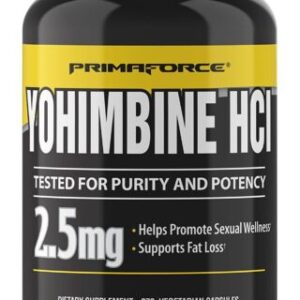 yohimbine supplements